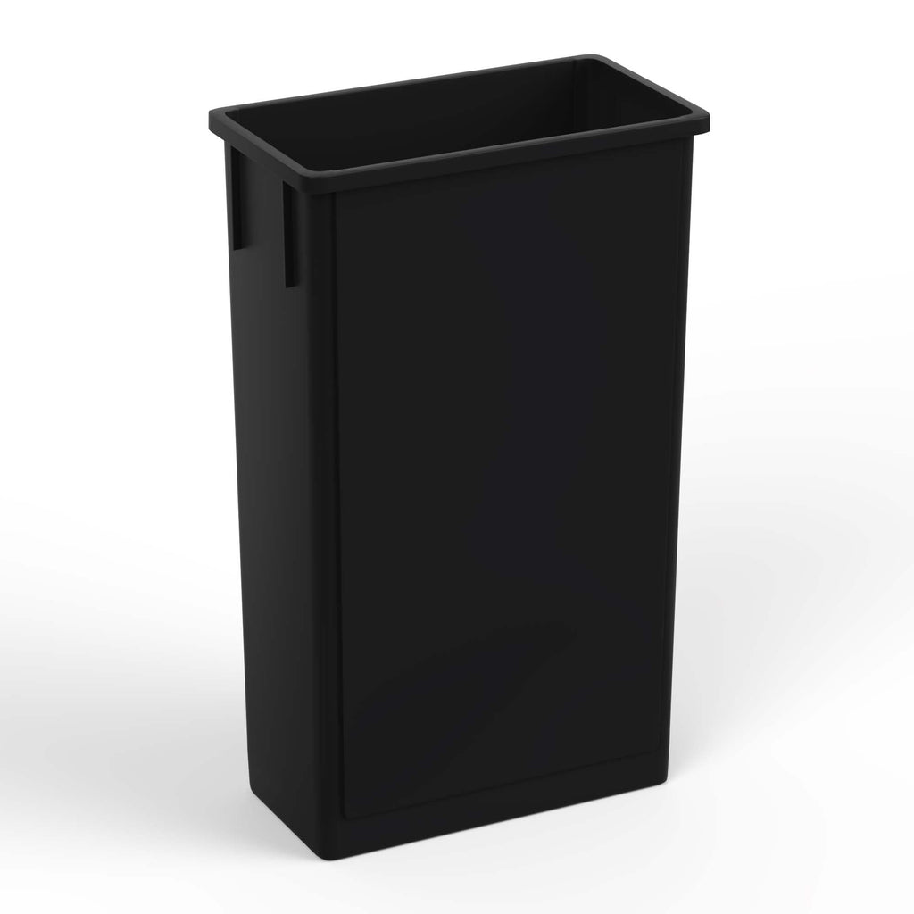 23-Gallon Black Slim Trash Can