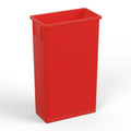 23-Gallon Red Slim Trash Can