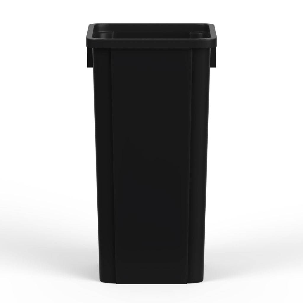 23 Gallon Black Square Commercial Trash