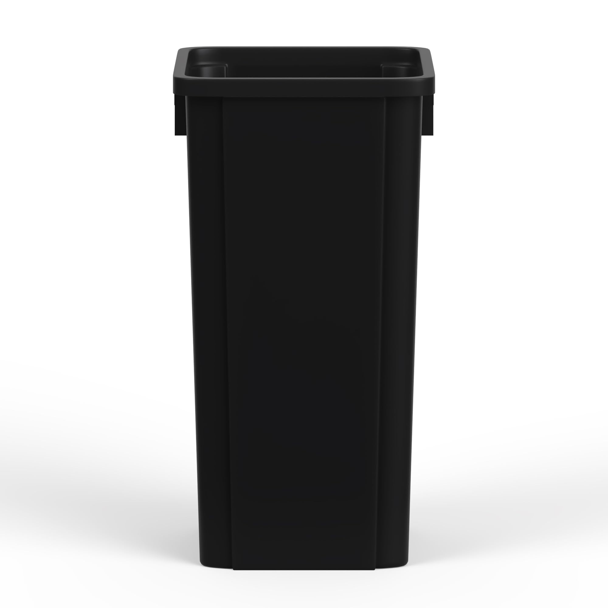 23 Gallon Black Square Commercial Trash