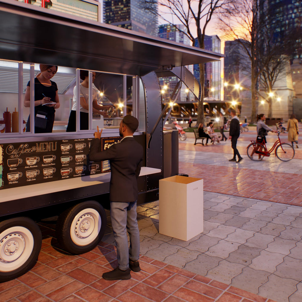 10 Pack Corrugated Cardboard Trash & Recycling Containers