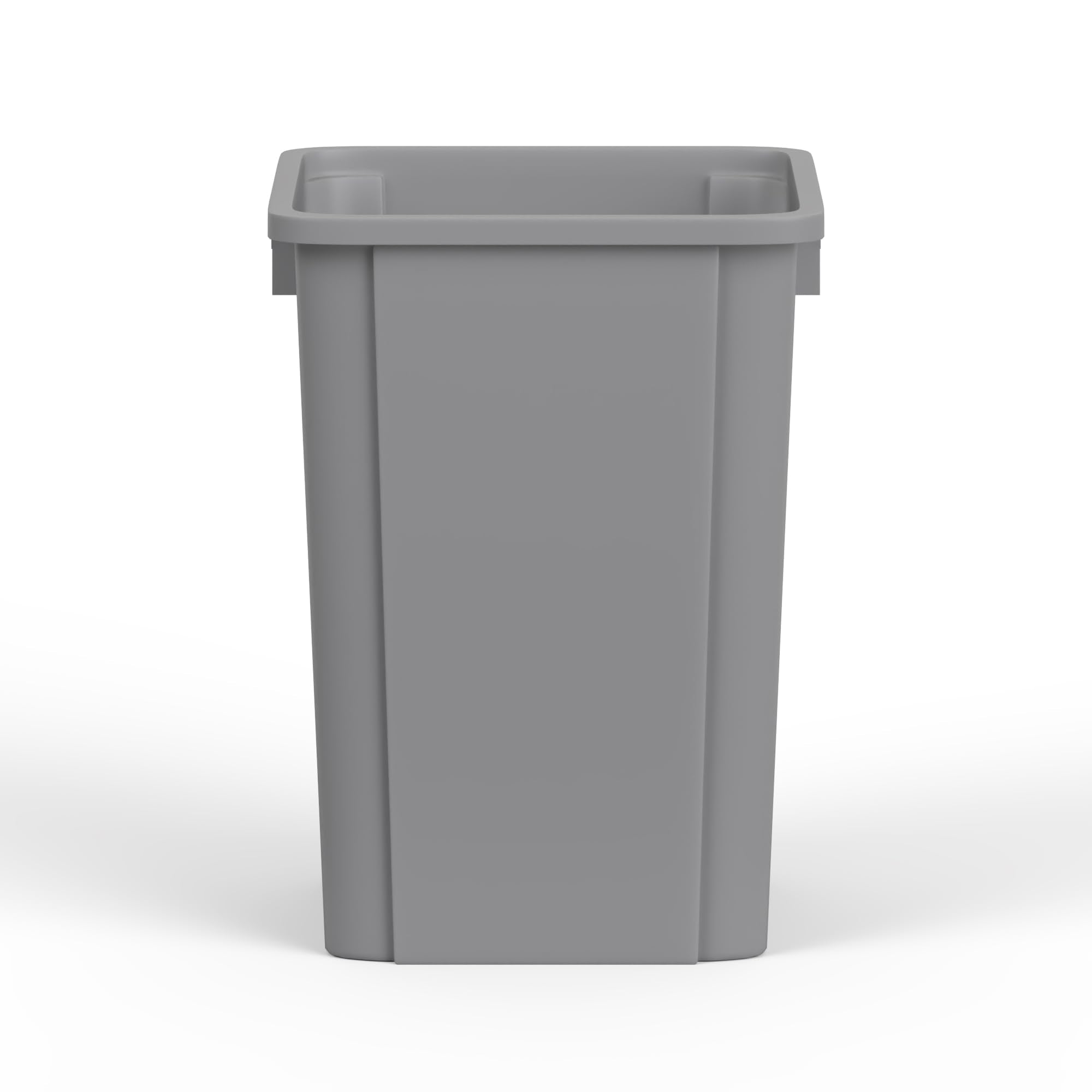 19 Gallon Gray Square Commercial Trash