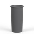 22 Gallon Gray Round Waste Basket