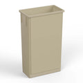 23-Gallon Beige Slim Trash Can