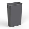 23-Gallon Gray Slim Trash Can