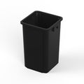 19 Gallon Black Square Commercial Trash