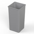 50 Gallon Gray Square Commercial Trash