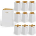 10 Pack Corrugated Cardboard Trash & Recycling Containers