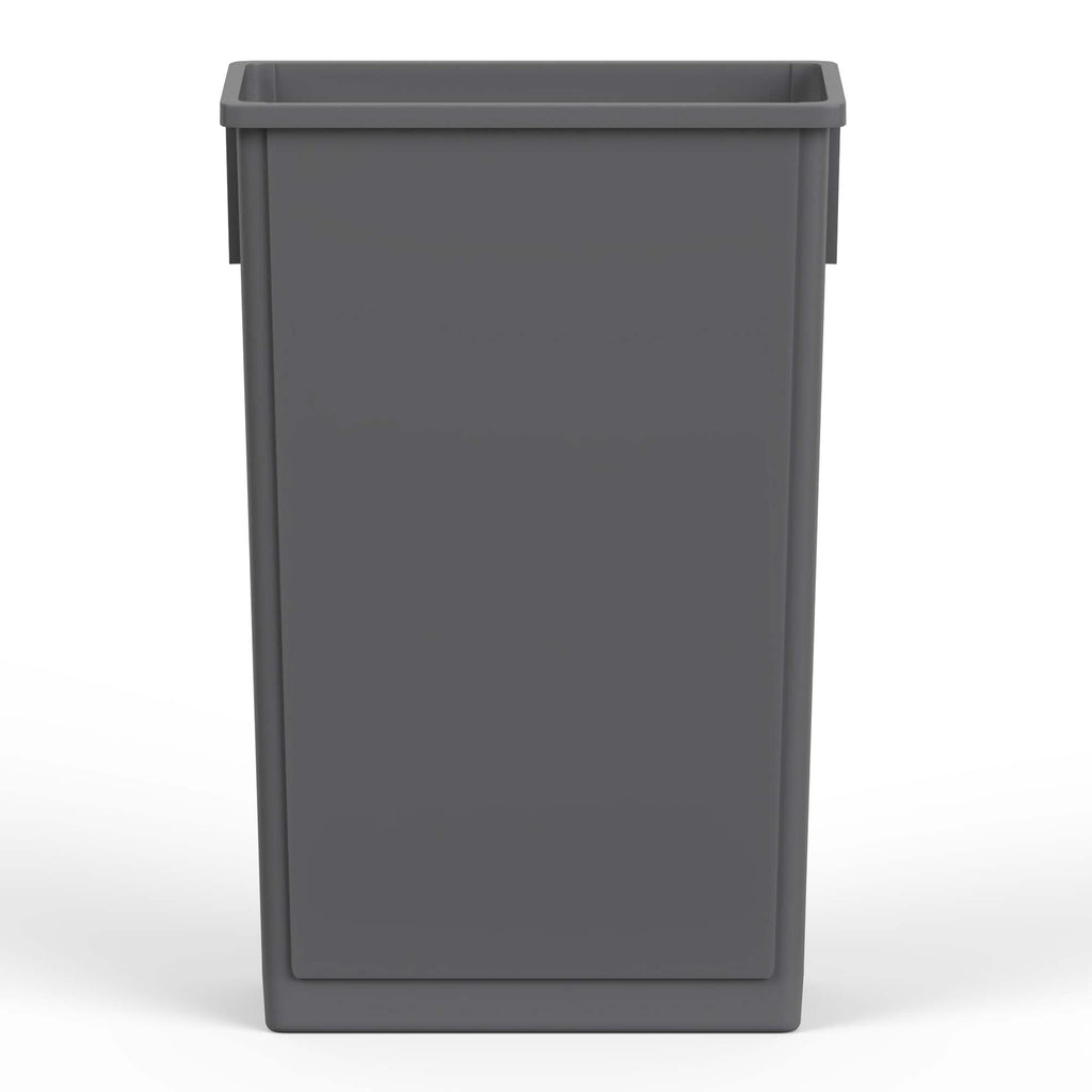 23-Gallon Gray Slim Trash Can