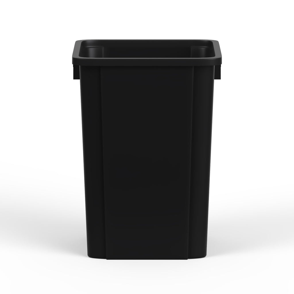 19 Gallon Black Square Commercial Trash